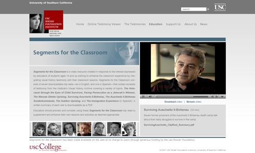 USC Shoah Foundation Institute