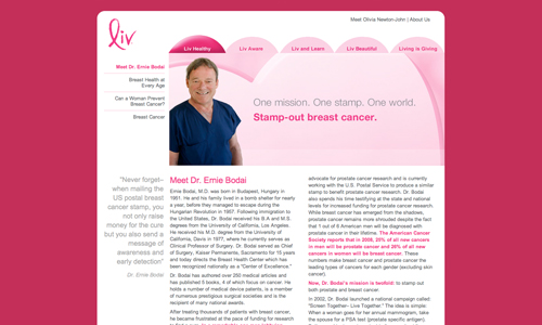 LIV.COM FOR OLIVIA NEWTON-JOHN